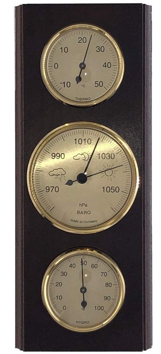 Mechanisch Weerstation: Analoge Barometer, Thermometer en Hygrometer voor Buiten