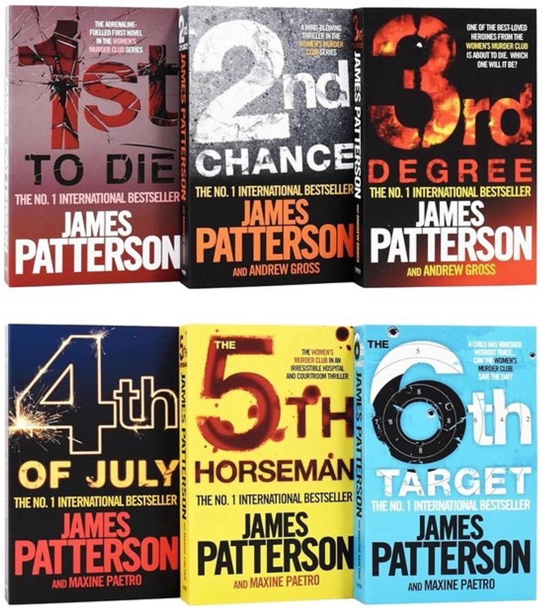 Women's Murder Club Boeken 1-5 | Spannende Thrillers van James Patterson
