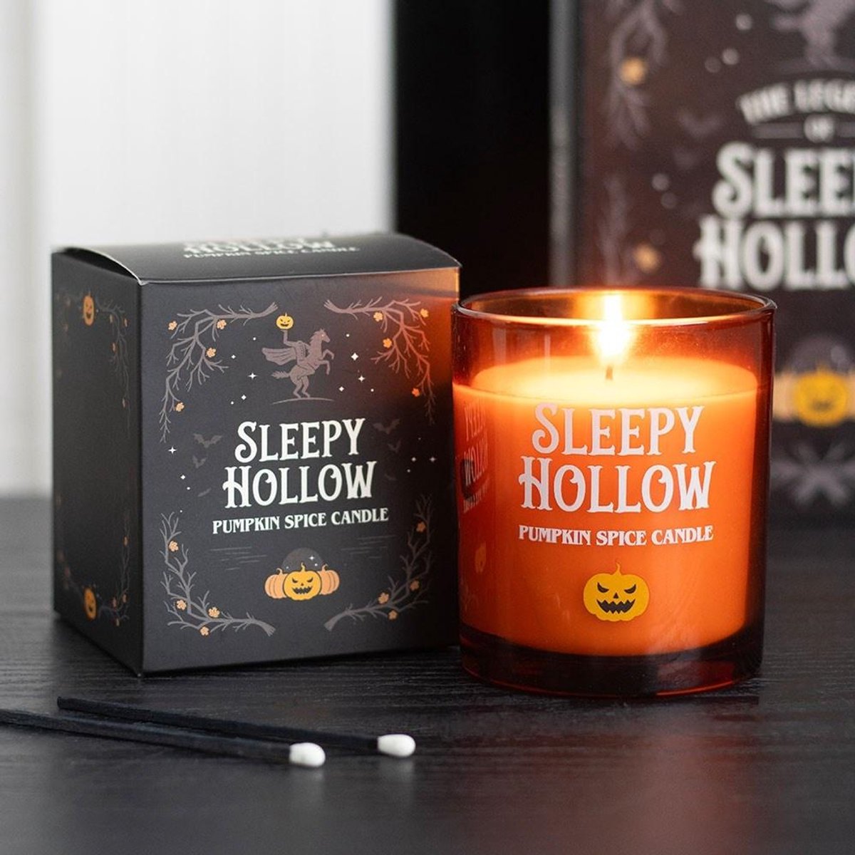 Something Different Sleepy Hollow Pumpkin Spice Geurkaars - Multicolours