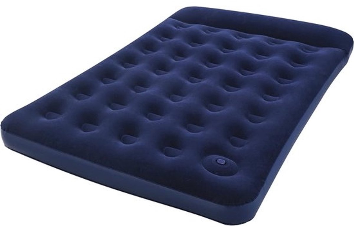 Luchtbed voor 2 Personen met Interne Voetpomp - 137x28x192 cm - Geschikt voor Kamperen