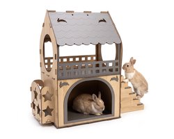 Konijnenhuis Konijnenverblijf Dierenhuis