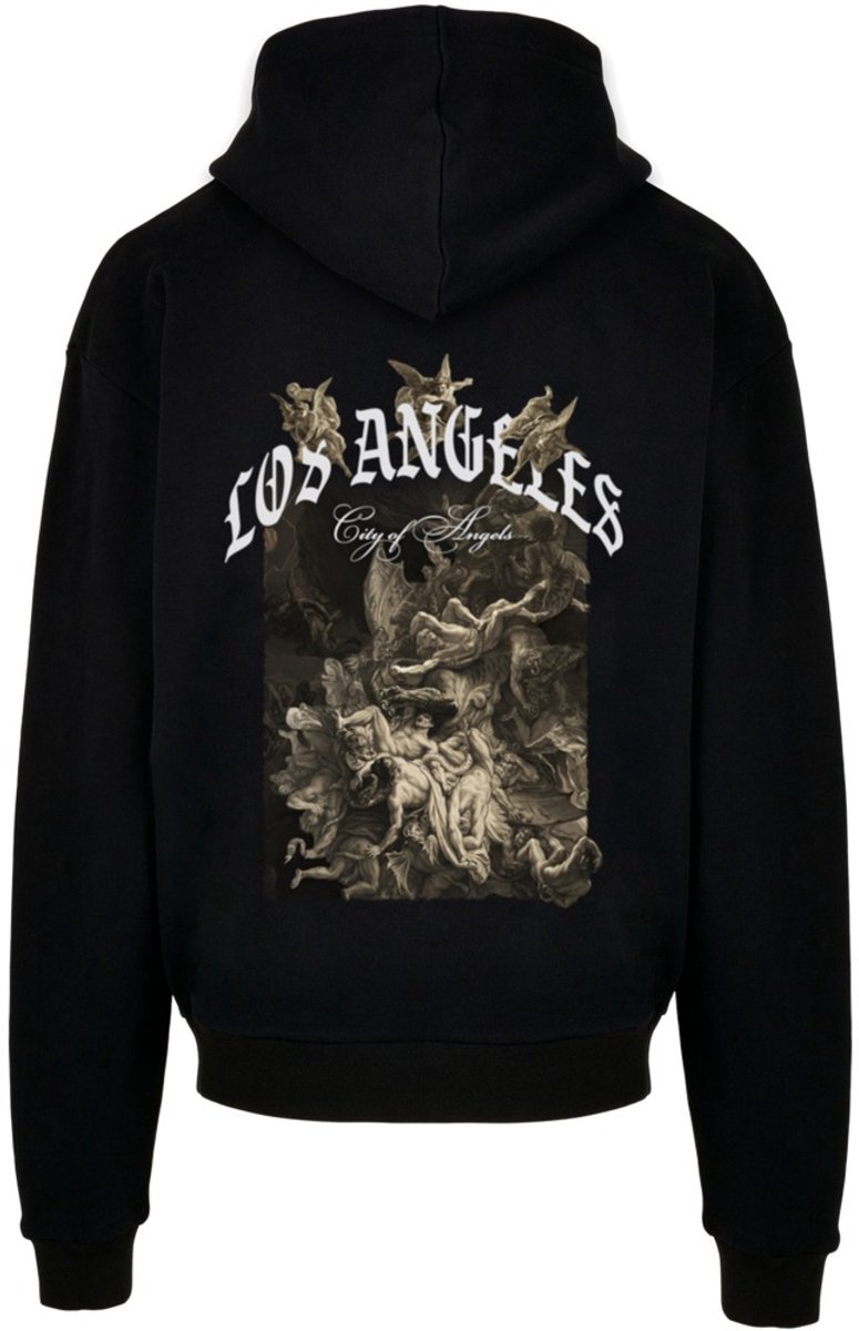 Mister Tee City of Angels Hoodie/trui XL Zwart