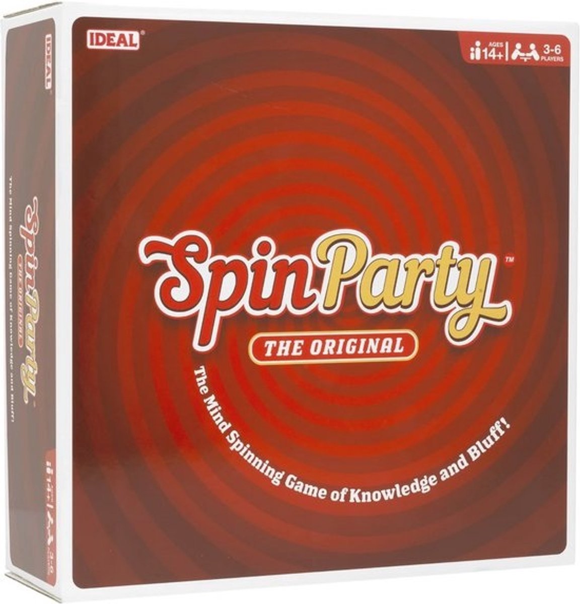 Spin Party: Spannend Trivia-Spel voor 3-6 Spelers | Familie Spel voor Leeftijd 14+