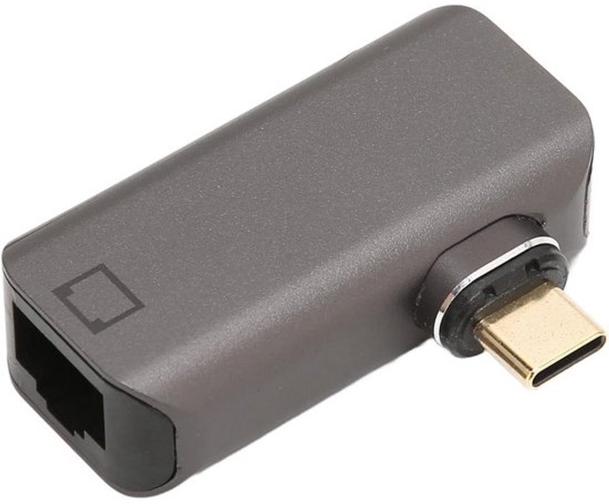 USB-C naar RJ45 Gigabit Ethernet Adapter - Type C LAN Netwerkkaart 1000Mbps