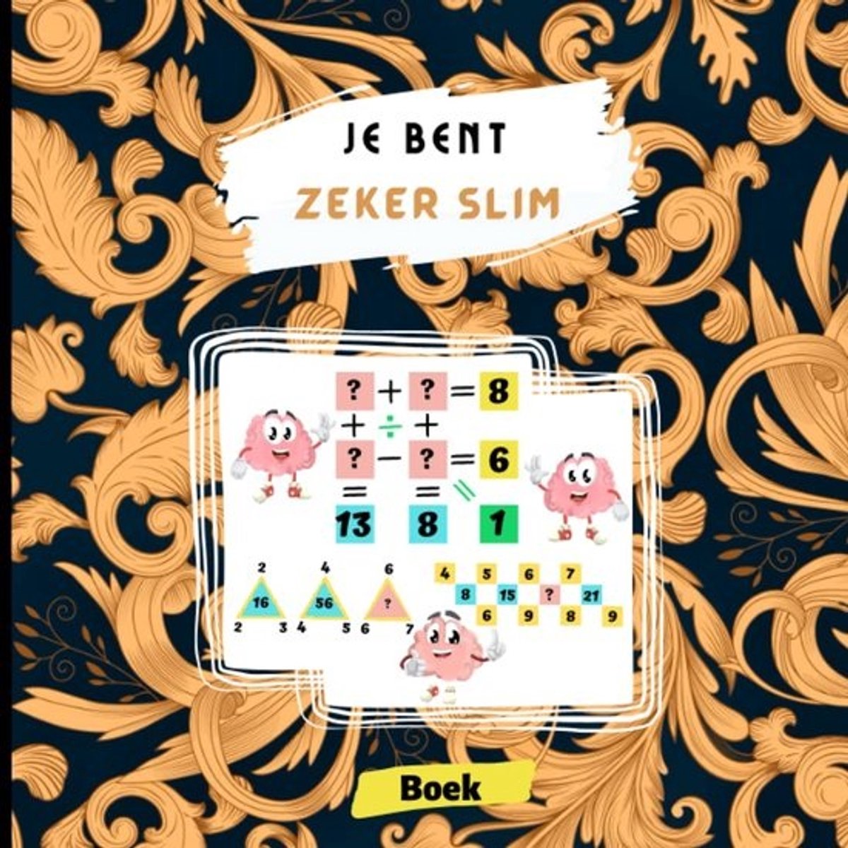 Logisch Raadselboek - Puzzelboek Volwassenen - Hersenen Trainen - 30 Logische Puzzels - 21.59 x 21.59 cm