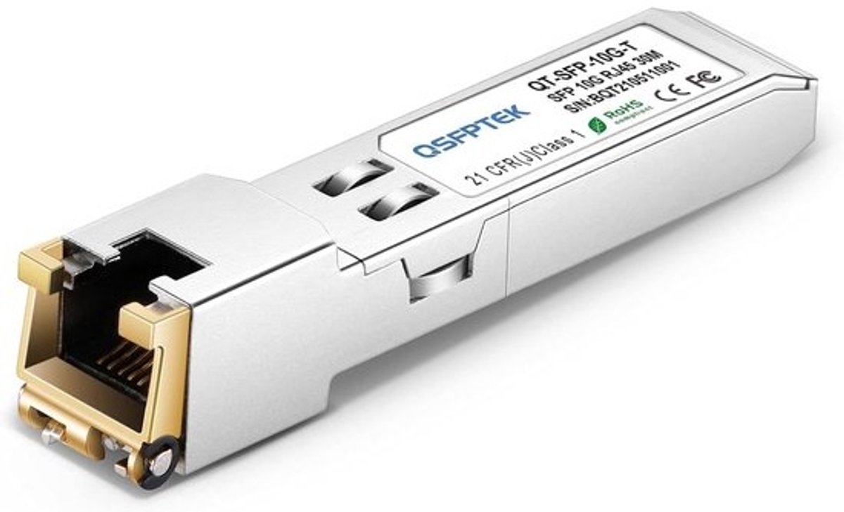 Netwerk Transceiver - Koperen Module - Snelle Dataoverdracht - 30 Meter Bereik - 10x4.5x1.8 cm