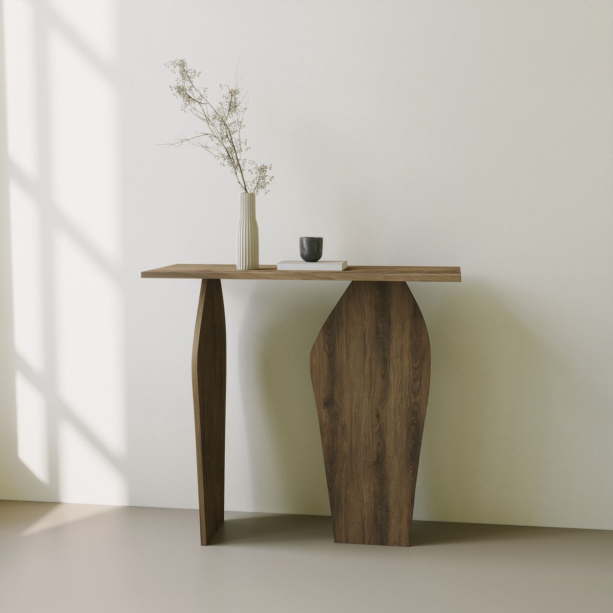 Asir - Ladekast - Noten - 107 x 47 x 12 cm