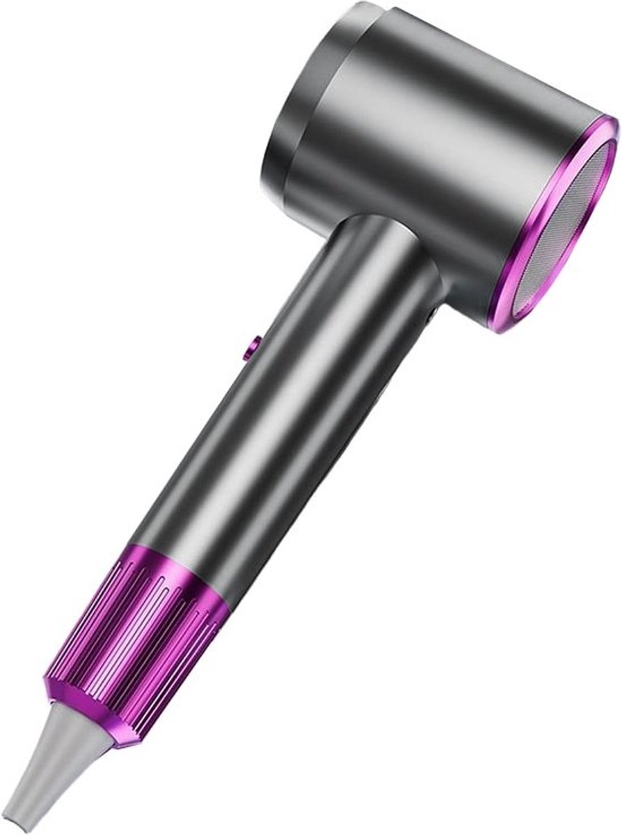 Haardroger - Stijltang Föhn - Salon Styling - Negatieve Ion Technologie - 30x10x7cm - Zilver