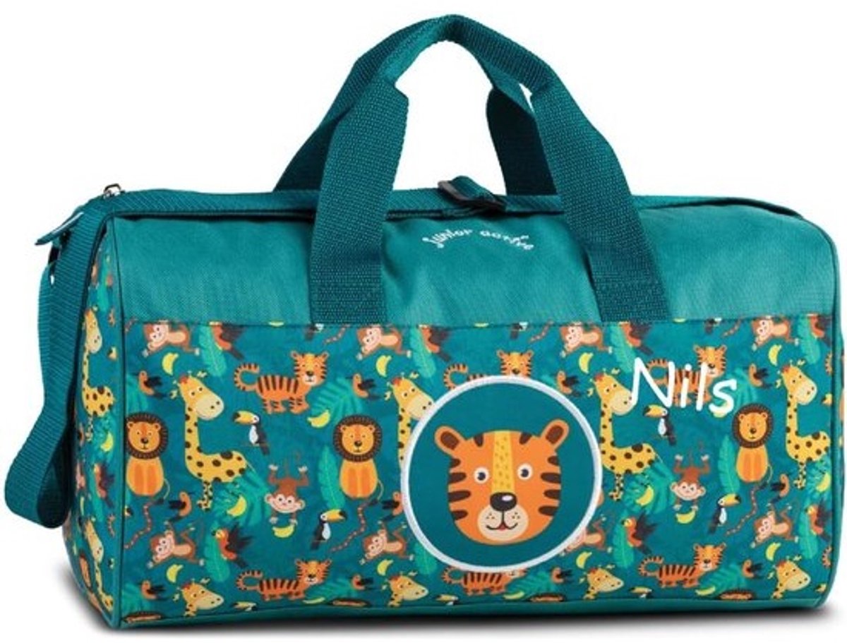 Sporttas Kinderen - Reistas Gymtas - Sporten Reizen - Schattige Dierenmotieven - 38 x 22 x 20 cm - St3