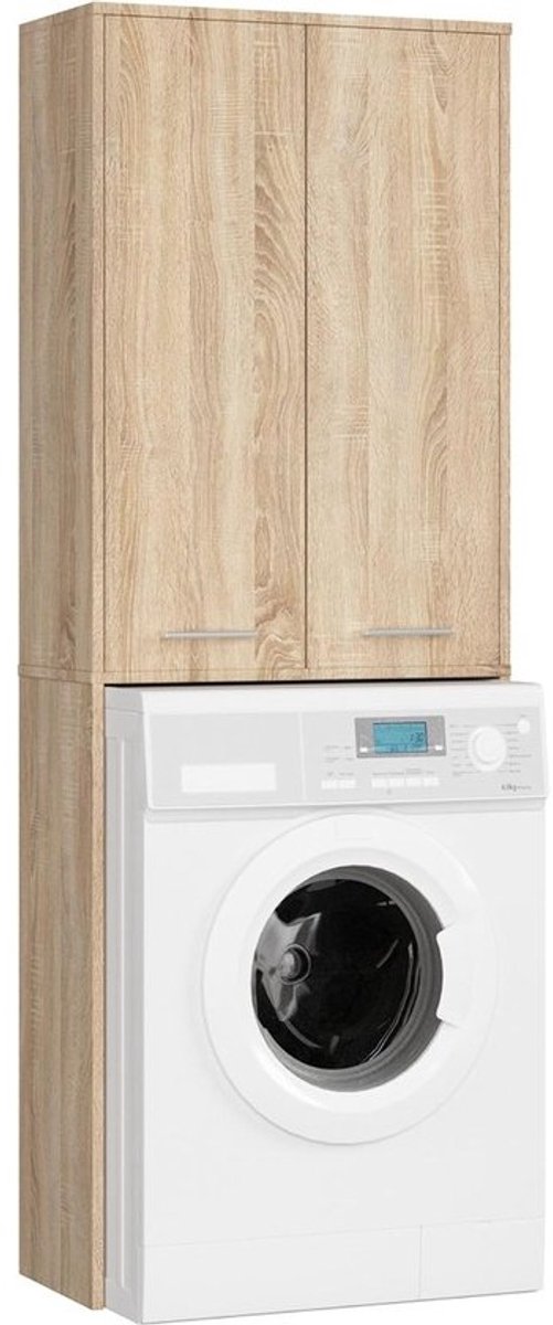 Wasmachine Ombouw - Opbouwmeubel - Kast Wasdroger - Meubel - woonruimte