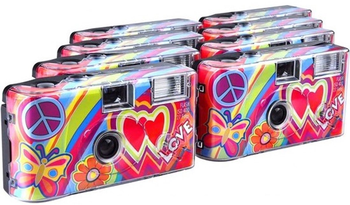 Wegwerpcamera met Flitser voor 27 Foto's - Perfect voor Feesten en Vakanties