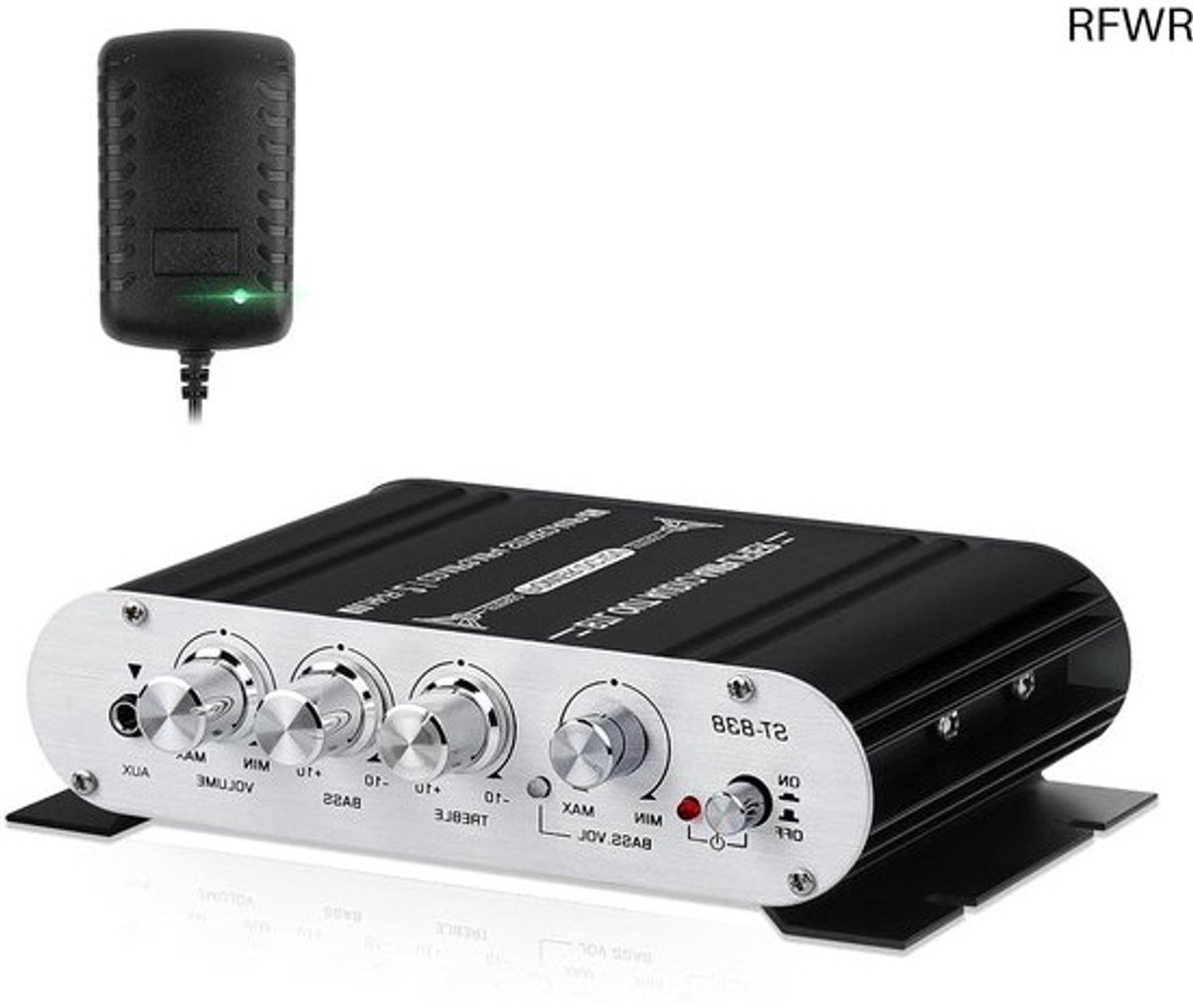 Audio Versterker - Stereo Versterker - Amplifier- Complete Set - Muziek