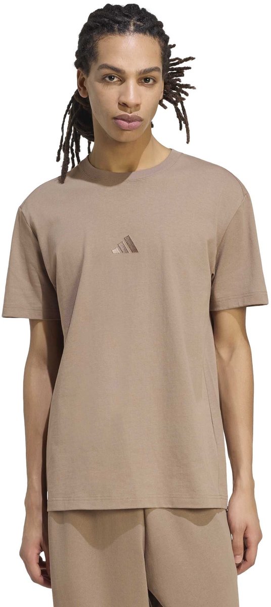 ADIDAS ak sl tee Sport t-shirt korte mouw heren Lichtbruin