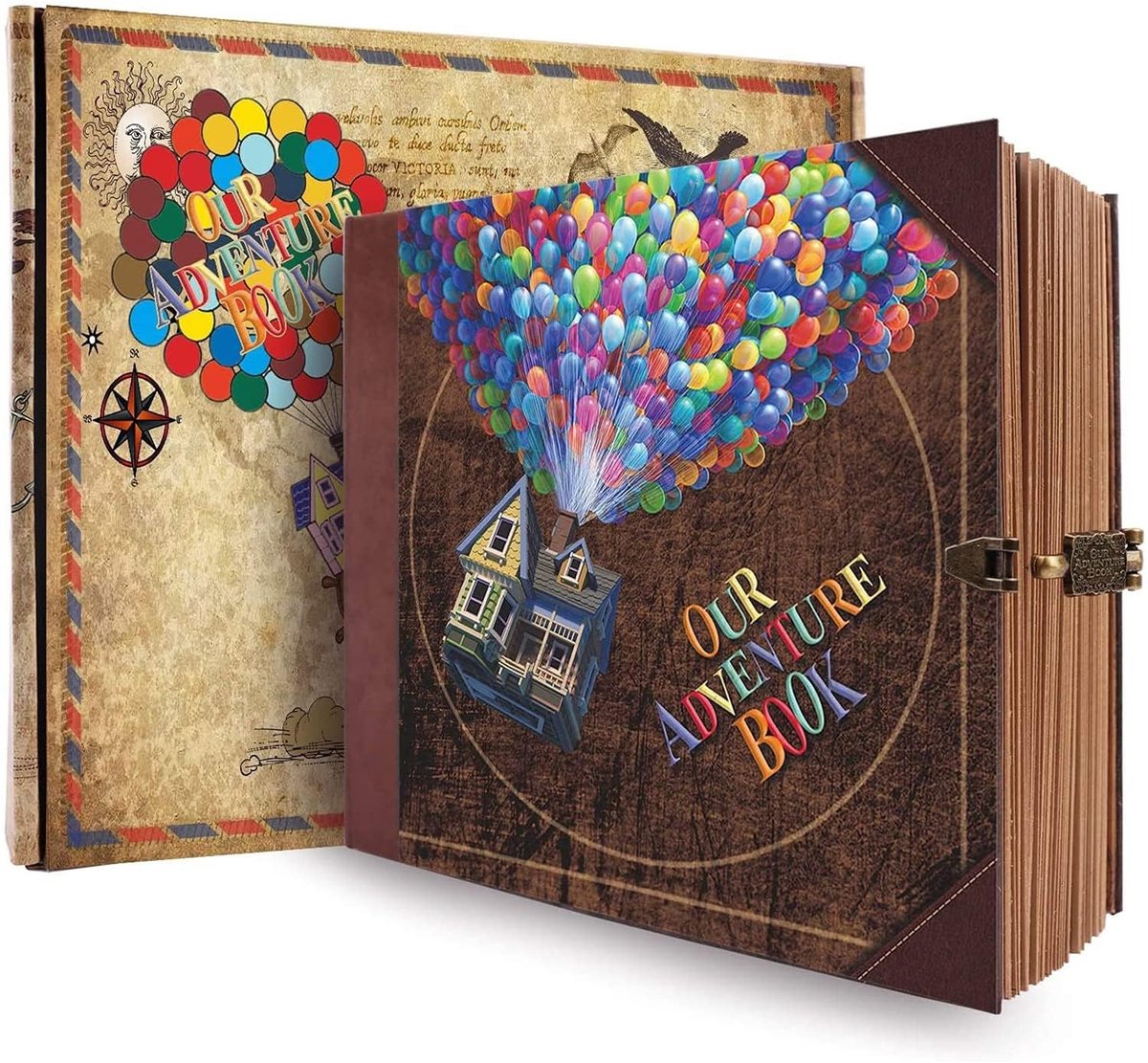 Dailygoods - Our Adventure Book Fotoalbum - Retro Scrapbook voor Herinneringen