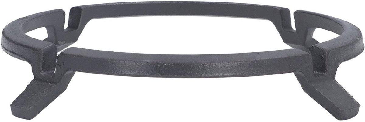 Dailygoods- Fornuisrek Antislip - Gasfornuisrek - Steunhouder - Roestvrij Ijzer - Duurzaam - Lichtgewicht 316 g - Pannenrek