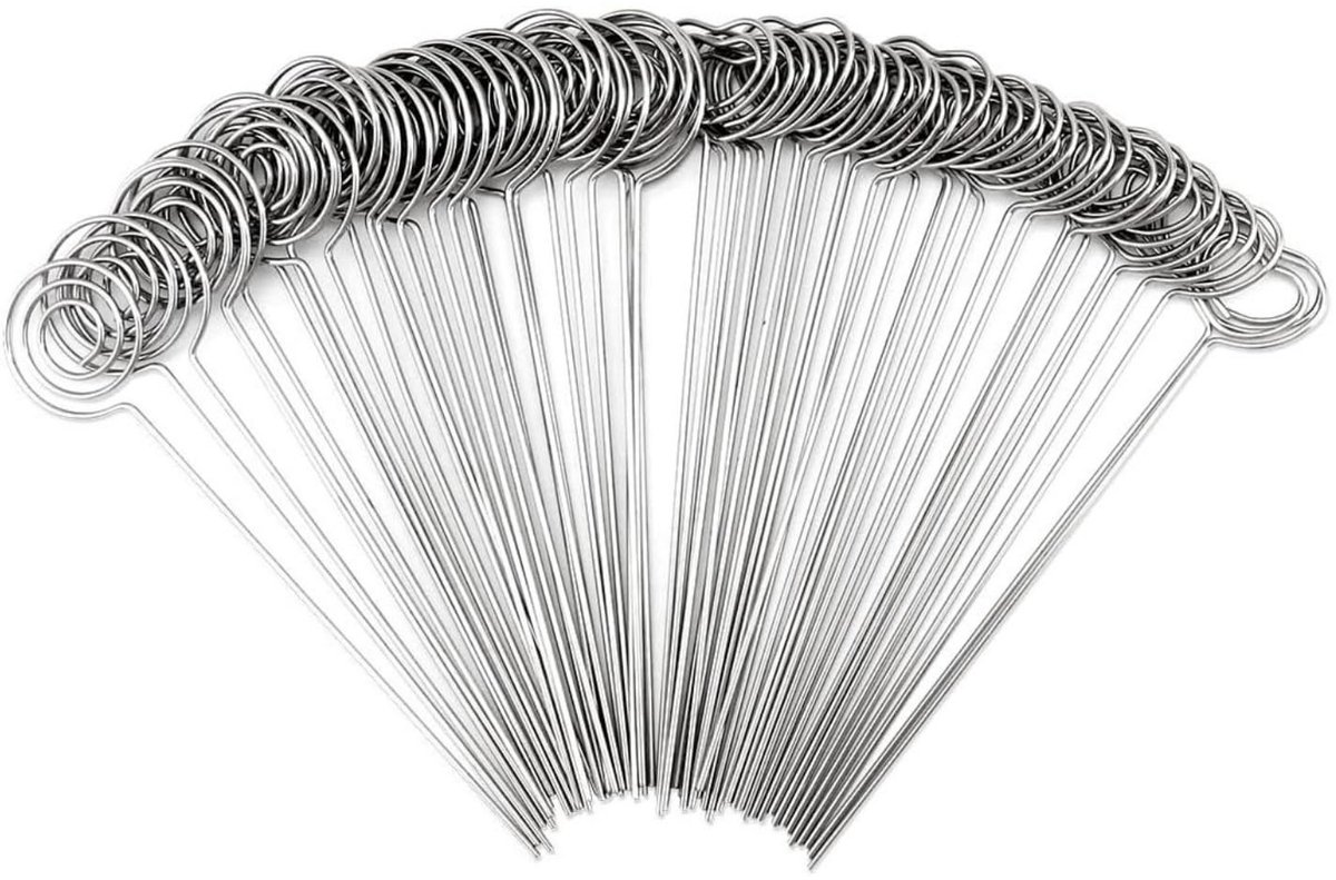Dailygoods- Memoclips 60 Stuks - Fotohouder - Tafelkaarthouder - Stevig Metaal - Zilverkleurig - Hoogwaardige Kwaliteit
