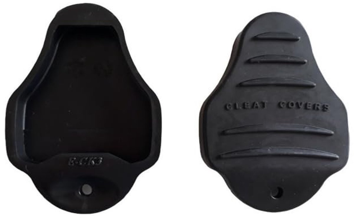 Dailygoods- Fietsschoenbeschermer Antislip - Schoenplaatjes Shimano/LOOK KEO - Rubber - Bescherming tegen Vuil/Modder - Eenvoudig te Bevestigen
