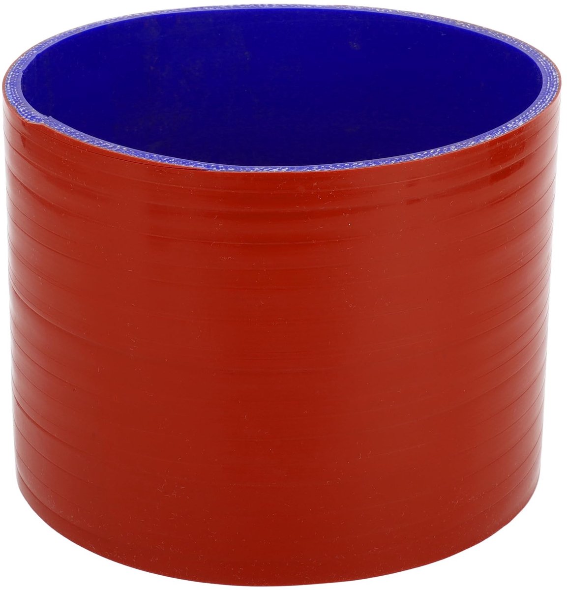 Solidchoice- Koelslang Siliconen - Binnendiameter 152 mm - Lengte 127 mm - Meerlaags - Temperatuurbestendig tot 300 °C - Rood/Blauw - Siliconenslang