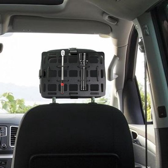 Autostoel Organizer - Achterbank Rek - Auto Interieur - Maximale Ruimte - 21.6 cm - Zwart — afbeelding 2