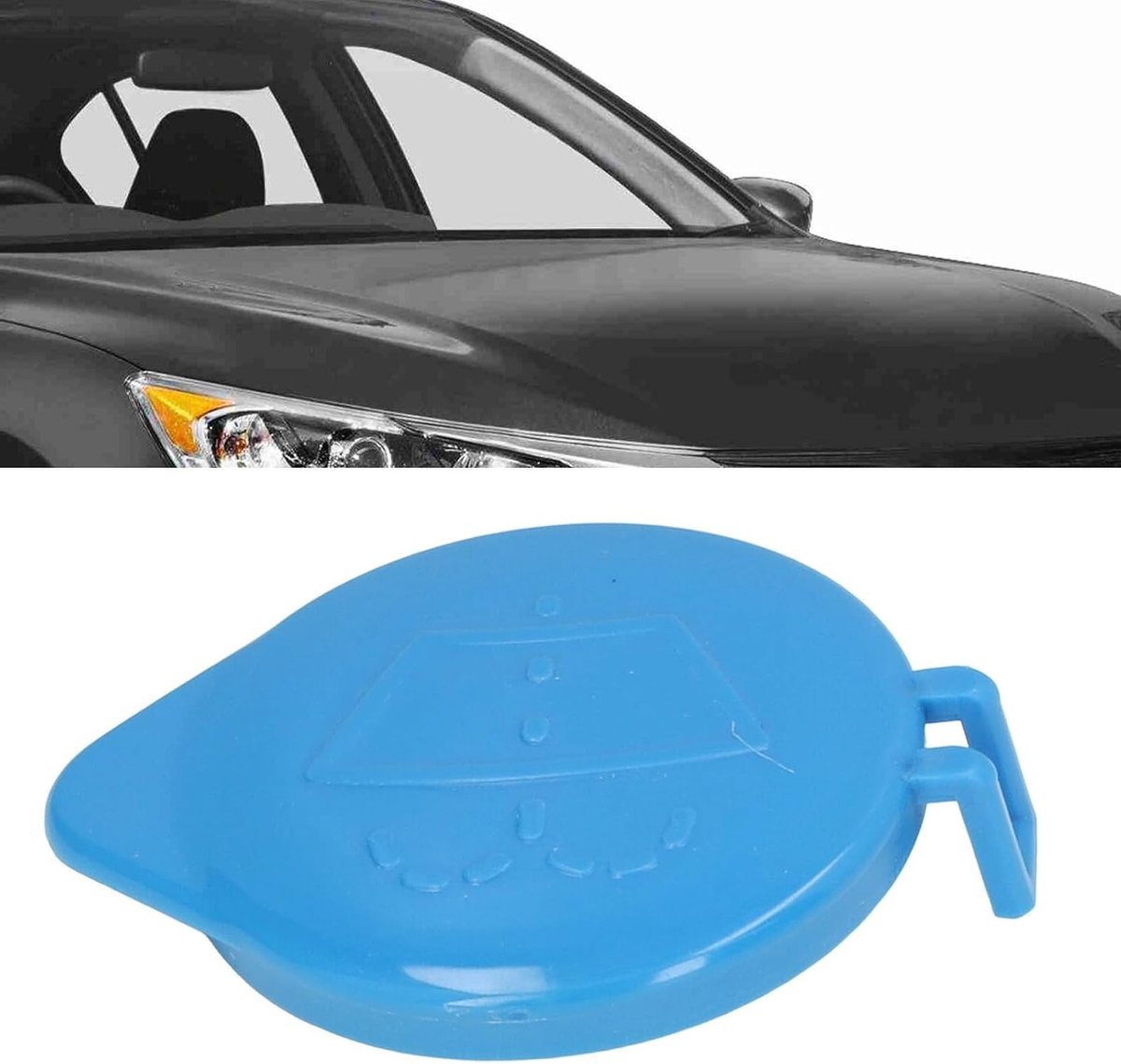 Plastic Deksel voor Ruitensproeier - Waterreservoir voor Auto's zoals 407, 3008, 5008, C5 en C6 - Duurzaam en Lichtgewicht Ontwerp voor Eenvoudige Installatie