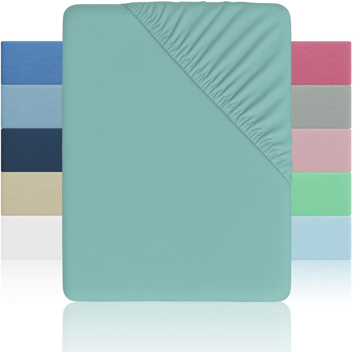 Dailygoods- Hoeslaken 150 x 190/200 cm - Zachte Microvezel - Ademend - 360° Elastische Band - Hoogte 28 cm - Perfecte Pasvorm - Bedlaken
