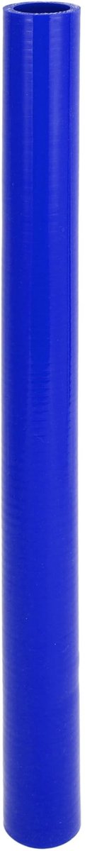Dailygoods- Koelslang Siliconen 500 mm - Binnendiameter 28 mm - Meerlaags Weefsel - Temperatuurbestendig tot 300 °C - Universeel Gebruik - Blauw - Siliconenslang