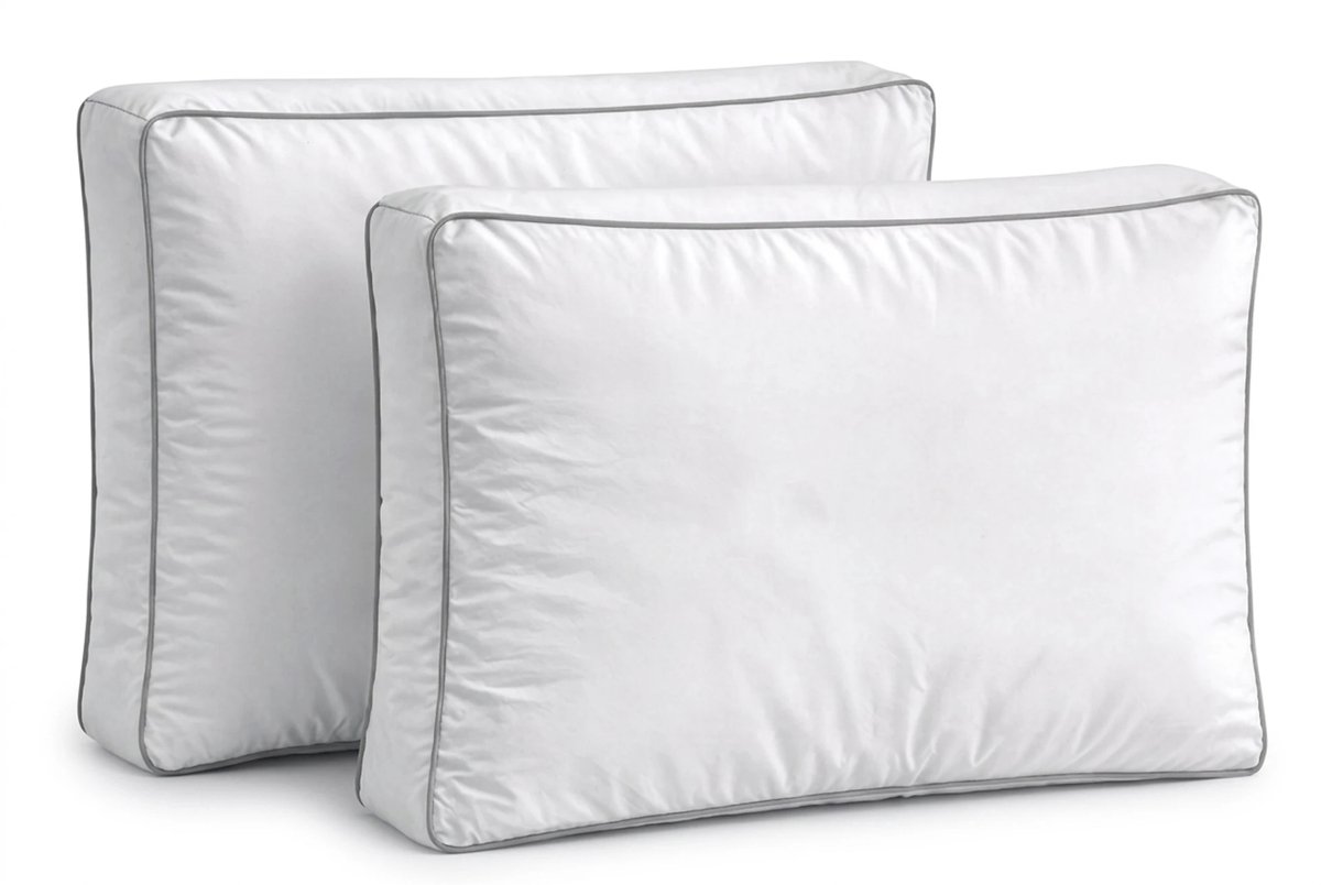 Dormidor 2 Pack Kussens Box Cotton 50 x 60 x 10