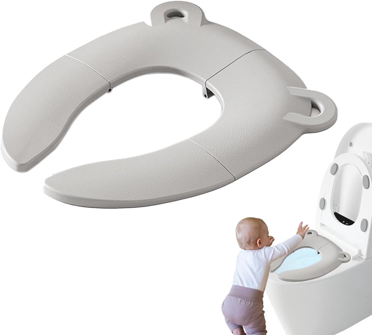 Opvouwbaar Kussen - Kinder Potje - Zindelijkheidstraining - Antislip Reistoilet - Compact Ontwerp - Dierenvorm