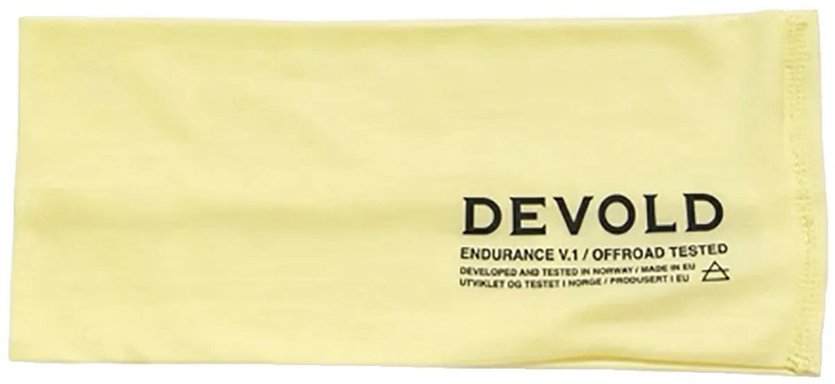 Devold Of Norway Endurance Merino Light Hoofdband Geel