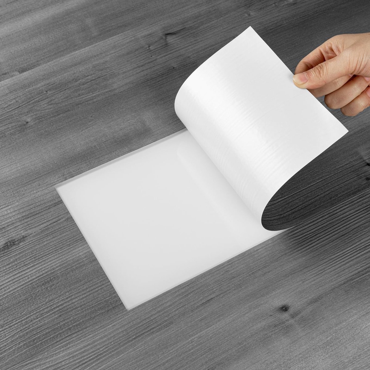 Dailygoods- Vinylvloer zelfklevend - Houtlook - Waterdicht - Slijtvast - Voor keuken/badkamer - 15 x 90 cm - 10 stuks - Vloertegels