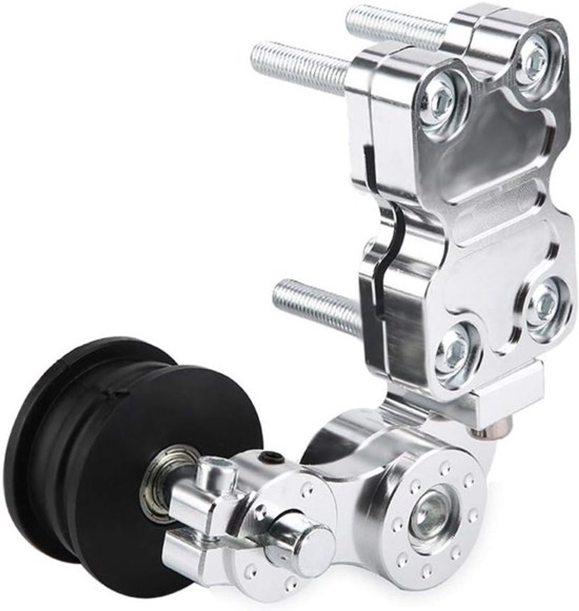 Aluminium kettingspanner voor motorfietsen - Automatische aanpassing, rolmechanisme en verbeterde prestaties voor motorlinken