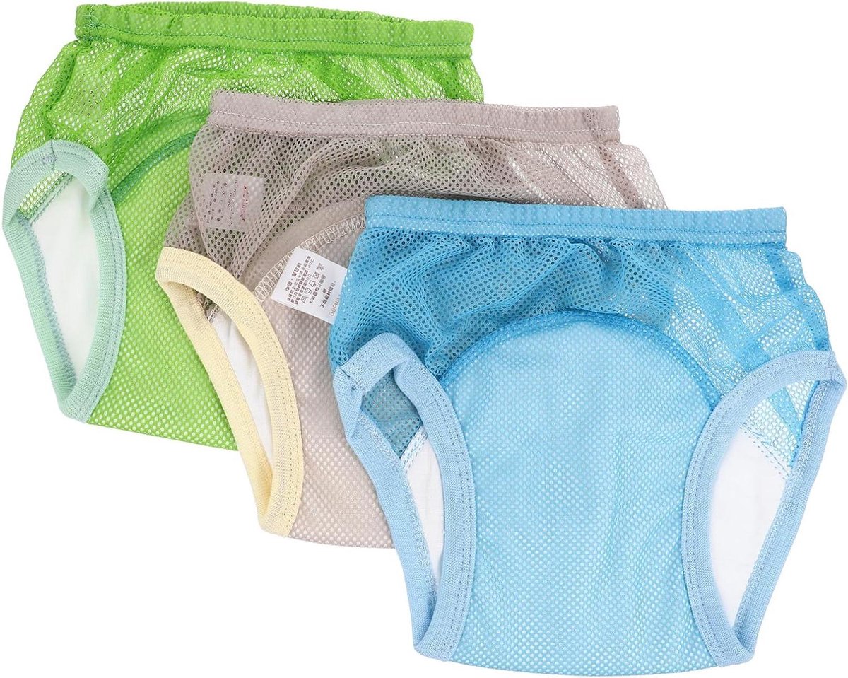 Potty Training Broekjes - Oefenbroekjes Ondergoed - Potty Training - Ademend Katoen - 3 Stuks - Mixkleuren