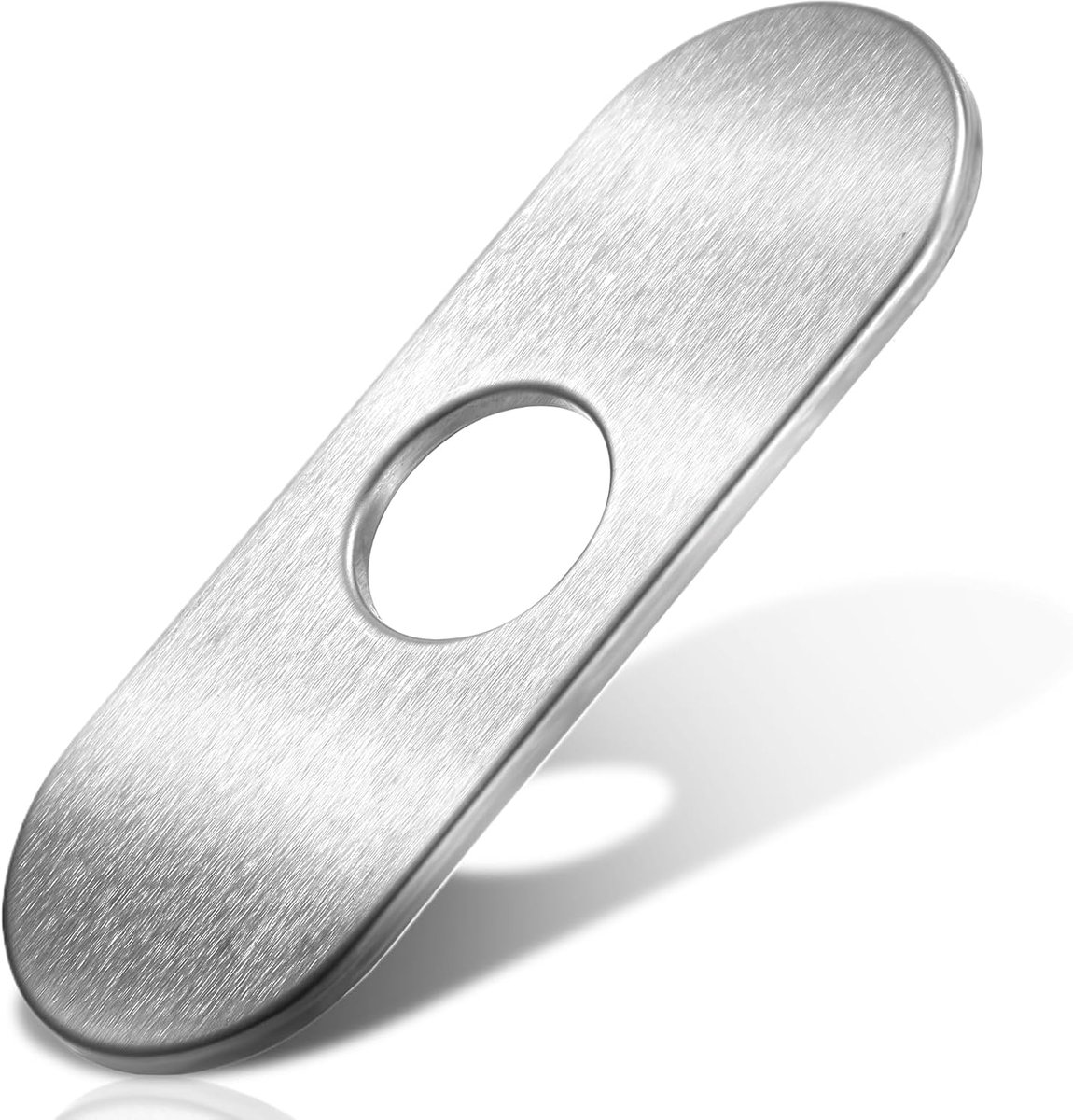 SnelShoppen - 35mm Faucet Cover Plate, 304 RVS Kraanplaat, Roestvrij Staal, Ugliness Verbergen, Praktische Oplossing voor Badkamer en Keuken, Anti-Vle