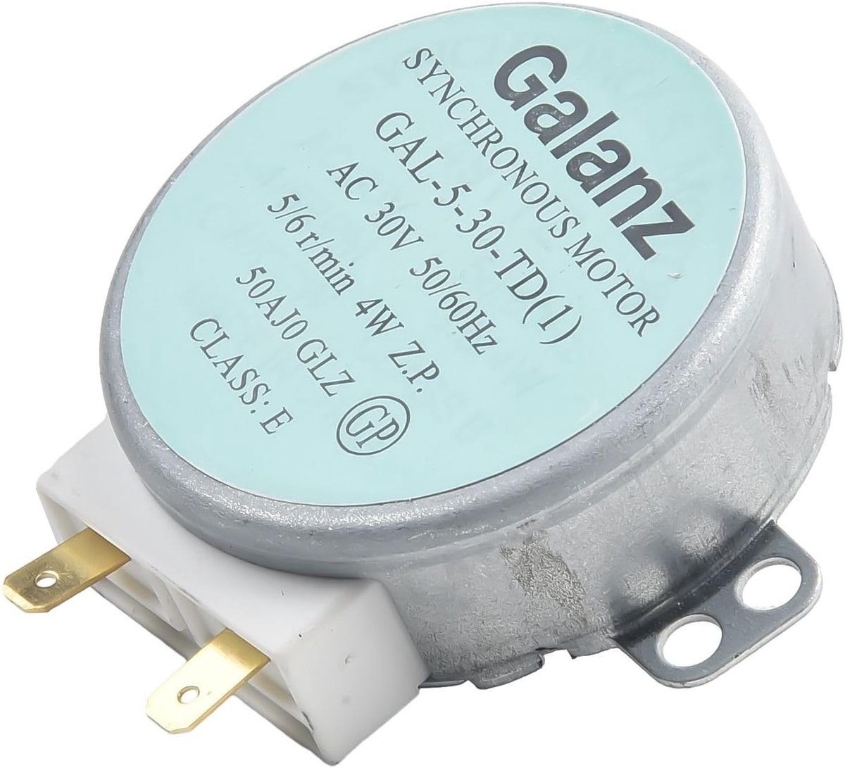 SnelShoppen - Magnetron Draaimotor GAL530TD 30V 4W Vervangmotor voor Magnetron, Duurzaam en Betrouwbaar, Ideaal voor Keuken en Koken