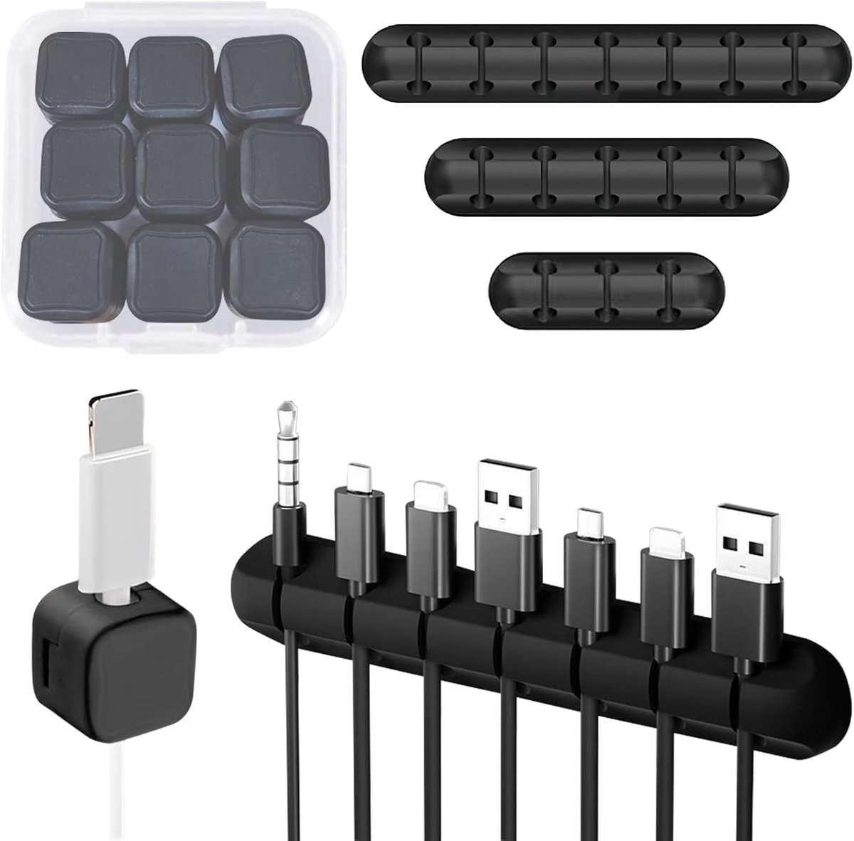 Cable Holder Cable Clips, Cable Management, Cable Organizer, Cable Holder Desk, Self Adhesive Cable Holder, Cable - ShopVlot