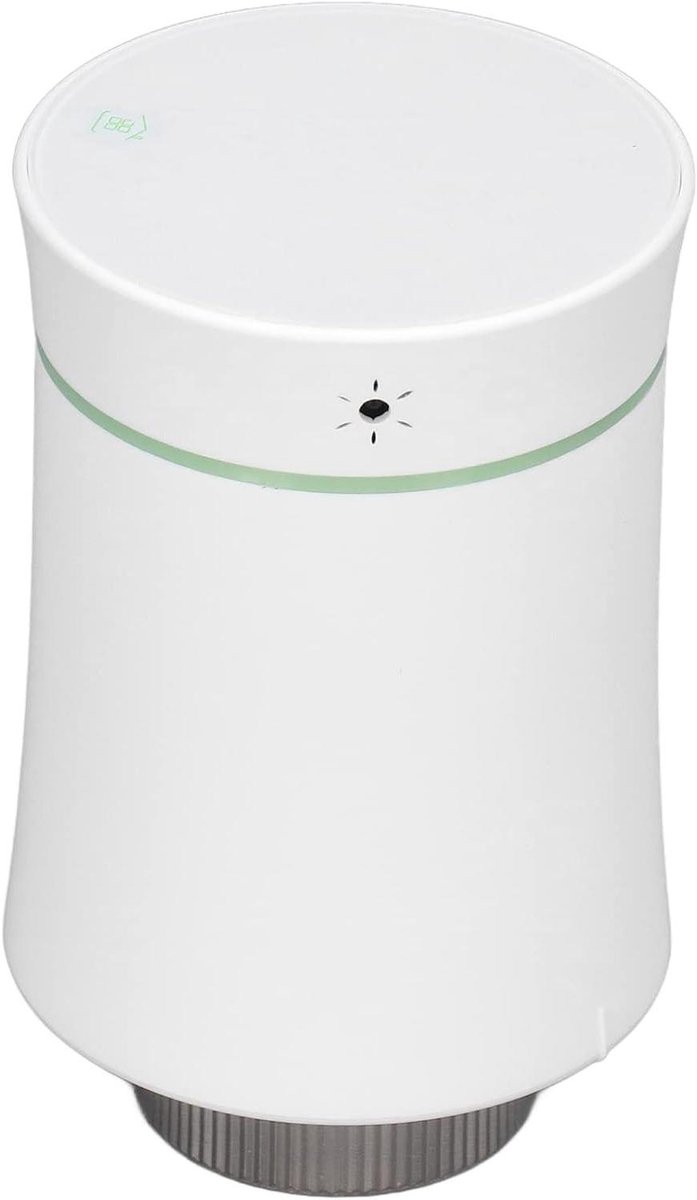 Slimme Radiatorthermostaat - Thermostatische Radiatorkraan Digitale - Energie Besparen - App Bediening Weekschema - Universeel - Wit