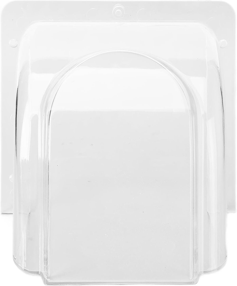 SnelShoppen - Transparante Deurbel Regenhoes - Universele Beschermhoes voor Deurbel - Duurzaam PC Plastic - Waterdichte Bescherming voor Toegangscontr