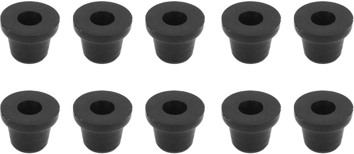 SnelShoppen - 10PCS Rem Bleed Caps, Rubber Nippel Covers, Duurzaam en Slijtvast, Voor Auto's, Motoren en Machines, Onderhoud en Bescherming