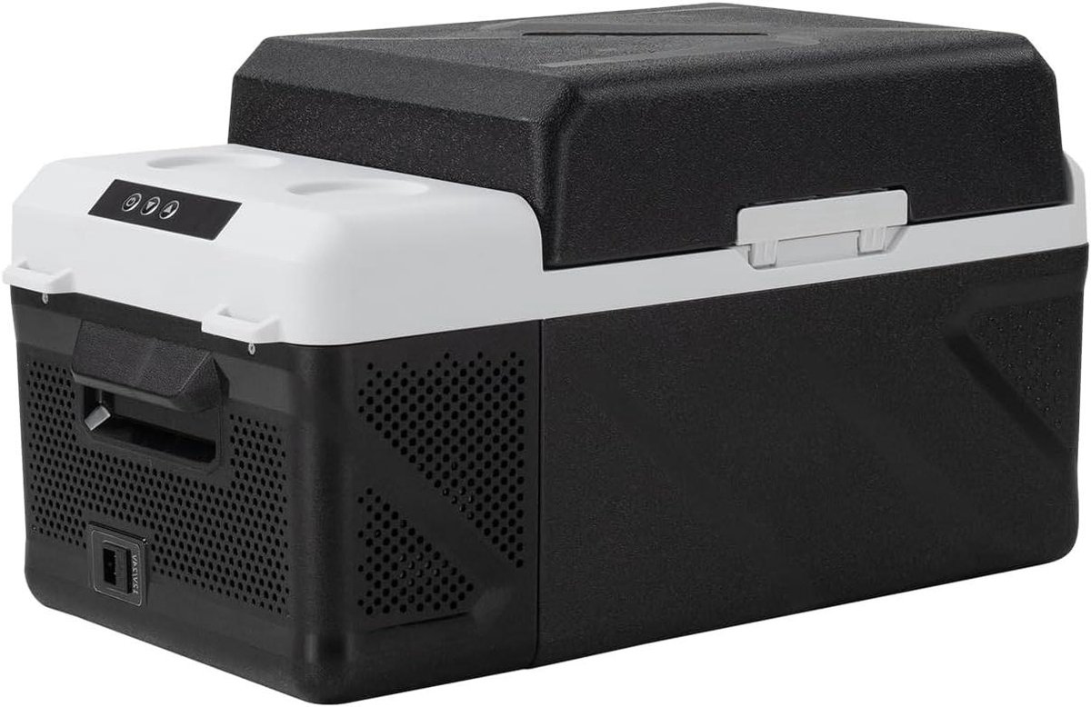 Koelbox - Mini Koelkast - Kamperen - Compressor Koeling - 20 Liter - Zwart