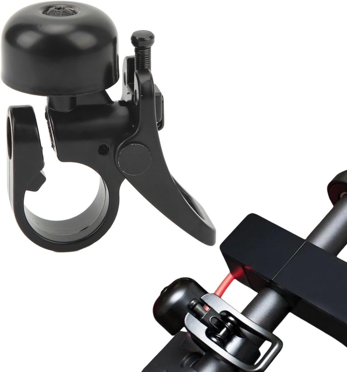 SnelShoppen - Lichtgewicht Scooter Hoornbel met Aluminium Legering voor PRO, PRO2, 1S, Lite Elektrische Scooters - Eenvoudige Installatie, Hard en Dui