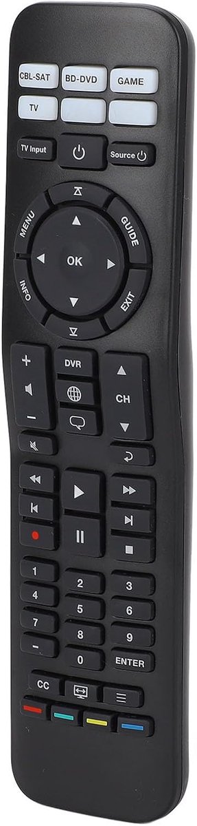SnelShoppen - URC-15S Vervangende Afstandsbediening voor TV, Geluidsbar & Geluidsysteem, Hoogwaardige ABS Materiaal, Geschikt voor 5, 10, 15 Sound Tou