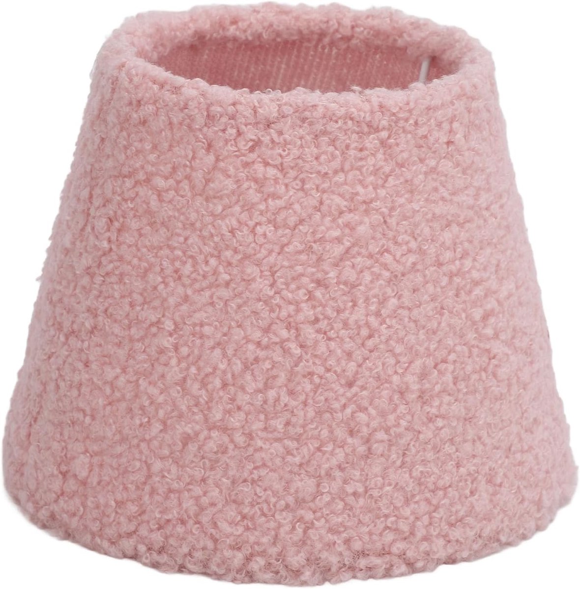 SnelShoppen - Lampshade Cone Rond Decoratieve Pluche Lampenkap Vervangend voor E27 E14 Tafellamp - Praktisch en Duurzaam - Huisdecoratie - Geschikt vo