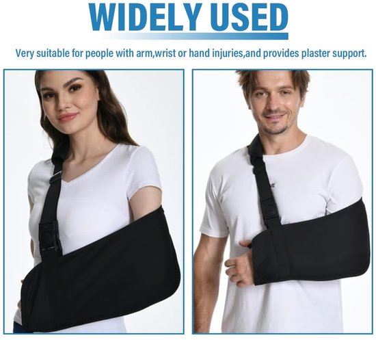 Verstelbare Schouderband met Ademend Mesh voor Herstel van Schouder, Pols en Elleboog, Comfortabele Arm Sling voor Dames en Heren — afbeelding 4