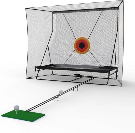 Golftrainingsnet 370x280x240cm voor binnen/buiten — afbeelding 2