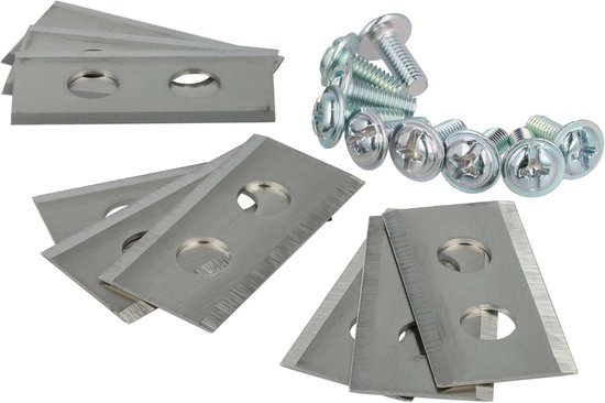 Vervangende Mesjes - Robotmaaier Mesjes - Gazon Onderhoud - Dubbelzijdig Scherp - 36 x 18 mm - Zilver — afbeelding 5