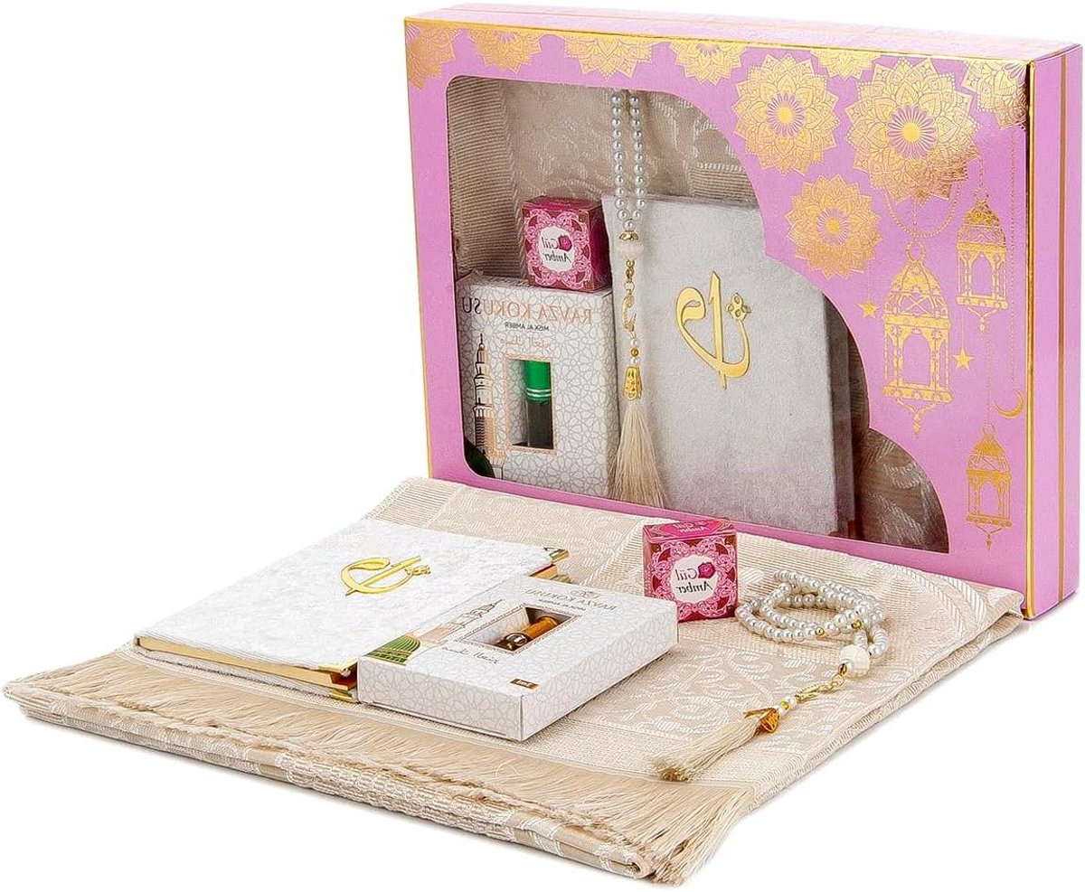 Islamitische Gebedsset - Gebedsset Moslim - Spirituele Verrijking - Compleet Met Yaseen Boek - 33 x 25 x 5 cm
