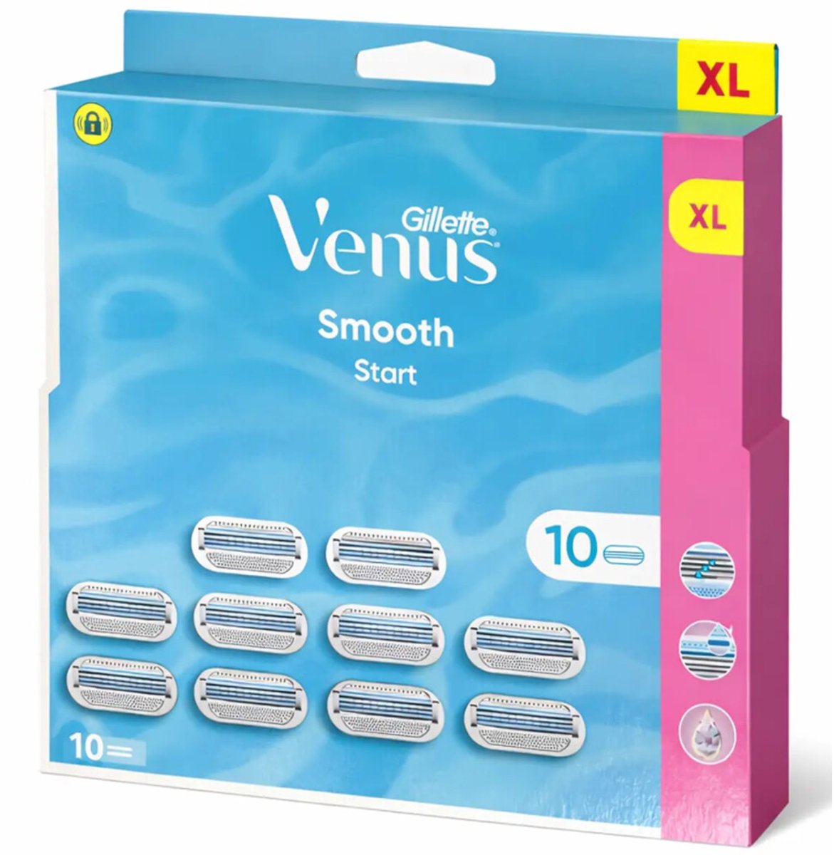 Gillette Venus Navulmesjes Smooth - 10 stuks