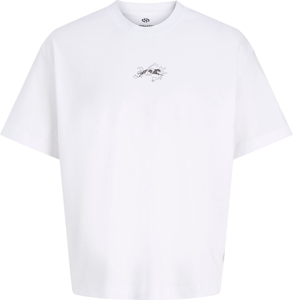 Jack & Jones T-shirts Achterkant bedrukt T-shirts
