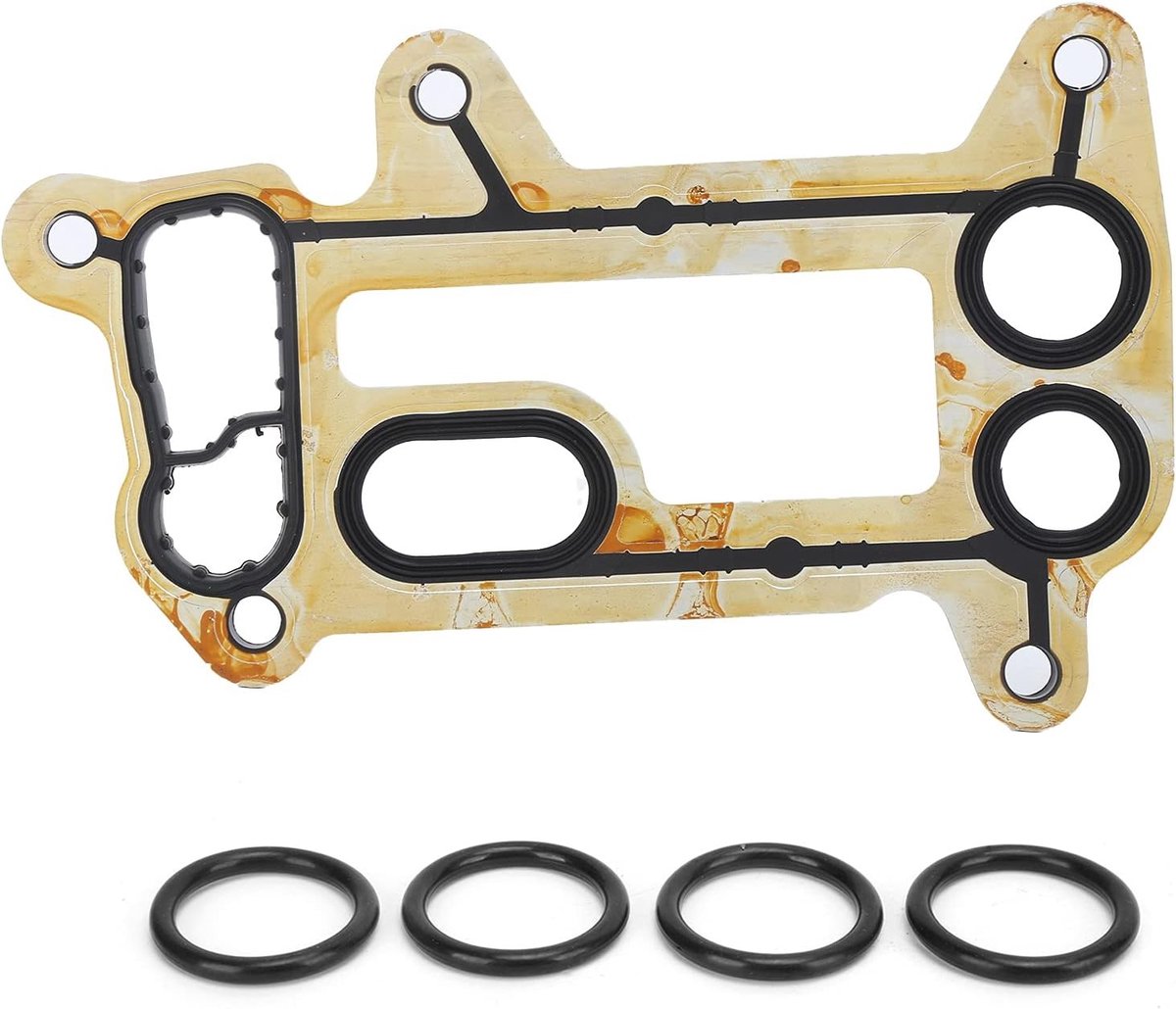 Oliefilterhuis afdichtingsring met 4 O-ringen voor BMW 1 Serie E81 2006-2011, vervangingsonderdeel voor optimale prestaties en duurzaamheid