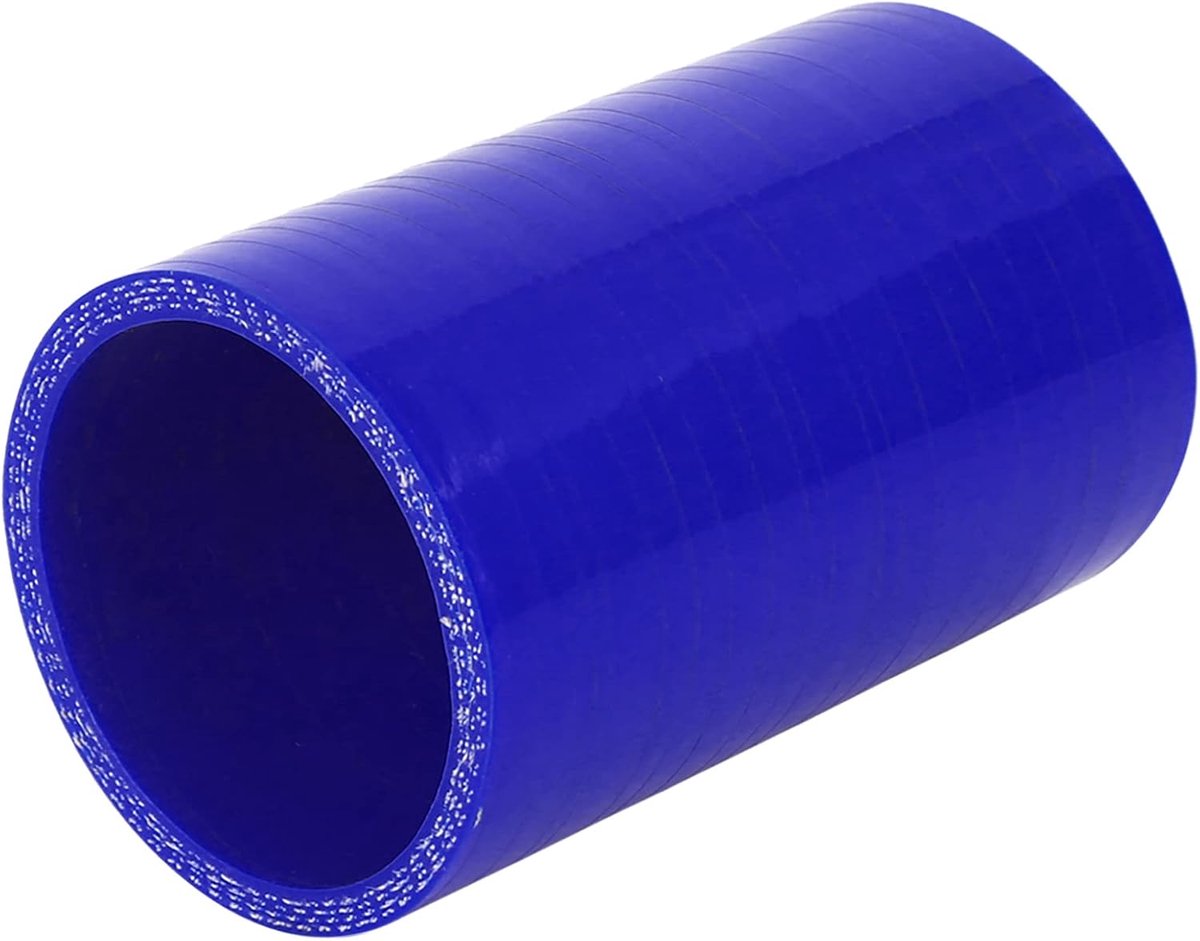 SnelShoppen - Silicone Koelwaterslang Reducer Recht 60mm Blauw - Vervangend Onderdeel voor Motor Koelsysteem - Duurzaam, Flexibel en Betrouwbaar
